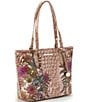 BRAHMIN Ombre Melbourne Collection Chrysanthemum Medium Asher Tote Bag, Color:Chrysanthemum - Image 4