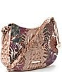 BRAHMIN Ombre Melbourne Collection Chrysanthemum Shayna Crossbody Bag, Color:Chrysanthemum - Image 4