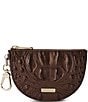 BRAHMIN Ombre Melbourne Collection Ganache Britt Coin Holder, Color:Ganache - Image 1