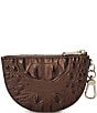 BRAHMIN Ombre Melbourne Collection Ganache Britt Coin Holder, Color:Ganache - Image 2