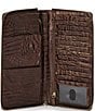 BRAHMIN Ombre Melbourne Collection Ganache Skyler Travel Wallet, Color:Ganache - Image 3