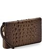 BRAHMIN Ombre Melbourne Collection Ganache Skyler Travel Wallet, Color:Ganache - Image 4