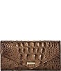 BRAHMIN Ombre Melbourne Collection Ganache Veronica Wallet, Color:Ganache - Image 1