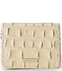 BRAHMIN Ombre Melbourne Collection Ginger Clementine Small Wallet - Image 1