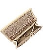 BRAHMIN Ombre Melbourne Collection Ginger Clementine Small Wallet - Image 3
