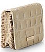BRAHMIN Ombre Melbourne Collection Ginger Clementine Small Wallet - Image 4