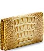 BRAHMIN Ombre Melbourne Collection Golden Rod Ady Wallet, Color:Golden Rod - Image 4