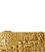 BRAHMIN Ombre Melbourne Collection Golden Rod Credit Card Wallet, Color:Golden Rod - Image 1