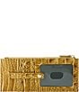 BRAHMIN Ombre Melbourne Collection Golden Rod Credit Card Wallet, Color:Golden Rod - Image 2