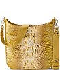 BRAHMIN Ombre Melbourne Collection Golden Rod Leia Crossbody Bag, Color:Golden Rod - Image 1