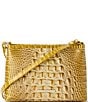 BRAHMIN Ombre Melbourne Collection Golden Rod Lorelei Shoulder Bag, Color:Golden Rod - Image 1