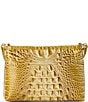 BRAHMIN Ombre Melbourne Collection Golden Rod Lorelei Shoulder Bag, Color:Golden Rod - Image 2