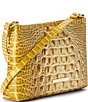 BRAHMIN Ombre Melbourne Collection Golden Rod Lorelei Shoulder Bag, Color:Golden Rod - Image 3