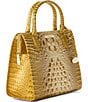 BRAHMIN Ombre Melbourne Collection Golden Rod Small Caroline Satchel Bag, Color:Golden Rod - Image 4