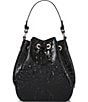 Color:Black - Image 2 - Ombre Melbourne Collection Melinda Bucket Bag