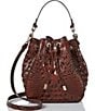 Color:Pecan - Image 1 - Ombre Melbourne Collection Melinda Bucket Bag