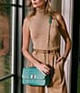 Color:Mermaid Green - Image 5 - Ombre Melbourne Collection Mermaid Green Rosalie Crossbody Bag