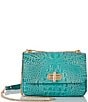 Color:Mermaid Green - Image 1 - Ombre Melbourne Collection Mermaid Green Rosalie Crossbody Bag