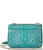 Color:Mermaid Green - Image 2 - Ombre Melbourne Collection Mermaid Green Rosalie Crossbody Bag