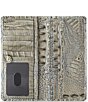 BRAHMIN Ombre Melbourne Collection Mindful Grey Ady Bifold Wallet, Color:Mindful Grey - Image 3