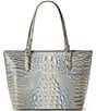 BRAHMIN Ombre Melbourne Collection Mindful Grey Medium Asher Tote Bag, Color:Mindful Grey - Image 2