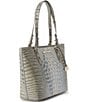 BRAHMIN Ombre Melbourne Collection Mindful Grey Medium Asher Tote Bag, Color:Mindful Grey - Image 4