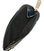 BRAHMIN Ombre Melbourne Collection Retro Blue Lennon Credit Card Wallet, Color:Retro Blue - Image 3