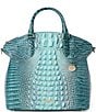 BRAHMIN Melbourne Collection Spearmint Large Duxbury Satchel Bag, Color:Spearmint - Image 1