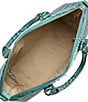 BRAHMIN Melbourne Collection Spearmint Large Duxbury Satchel Bag, Color:Spearmint - Image 3