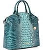 BRAHMIN Melbourne Collection Spearmint Large Duxbury Satchel Bag, Color:Spearmint - Image 4