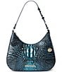 BRAHMIN Ombre Melbourne Collection Stephie Eternal Blue Shoulder Bag - Image 1