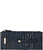 BRAHMIN Ombre Melbourne Collection Twilight Blue Credit Card Wallet, Color:Twilight Blue - Image 1