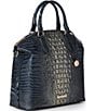 BRAHMIN Ombre Melbourne Collection Twilight Blue Large Duxbury Satchel Bag, Color:Twilight Blue - Image 4