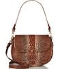 Color:Whiskey - Image 1 - Ombre Mini Collection Whiskey Cynthia Shoulder Bag