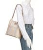 BRAHMIN Pearl Admire Collection Celina Bucket Bag, Color:Pearl Admire - Image 4
