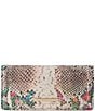 BRAHMIN Piaffe Collection Ady Snake Print Floral Wallet, Color:Multi - Image 1