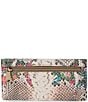 BRAHMIN Piaffe Collection Ady Snake Print Floral Wallet, Color:Multi - Image 2