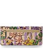 BRAHMIN Pinstripe Petals Melbourne Collection Ady Wallet - Image 2