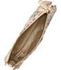 BRAHMIN Pinstripe Petals Melbourne Collection Daisy Wristlet - Image 3