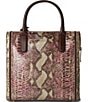 BRAHMIN Potomac Collection Brindle Caroline Satchel Bag, Color:Brindle - Image 2