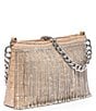 BRAHMIN Premier Collection Mod Lorelei Crystal Fringe Shoulder Bag, Color:Contour - Image 4