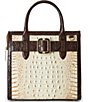 BRAHMIN Rambla Collection Multi Small Caroline Satchel Bag - Image 1