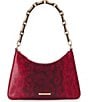 BRAHMIN Red Opal Cassatt Collection Mod Esme Shoulder Bag, Color:Red Opal - Image 1