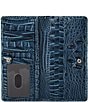 BRAHMIN Retro Blue Ady Wallet, Color:Retro Blue - Image 3