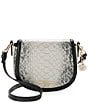 BRAHMIN Rockaway Collection Black Briar Crossbody Bag, Color:Black - Image 1