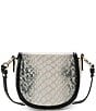 BRAHMIN Rockaway Collection Black Briar Crossbody Bag, Color:Black - Image 2