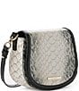 BRAHMIN Rockaway Collection Black Briar Crossbody Bag, Color:Black - Image 4