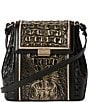 BRAHMIN Sarastro Collection Onyx Margo Crossbody Bag, Color:Onyx - Image 1