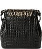 BRAHMIN Sarastro Collection Onyx Margo Crossbody Bag, Color:Onyx - Image 2