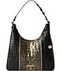 BRAHMIN Sarastro Collection Onyx Tabitha Shoulder Bag, Color:Onyx - Image 1